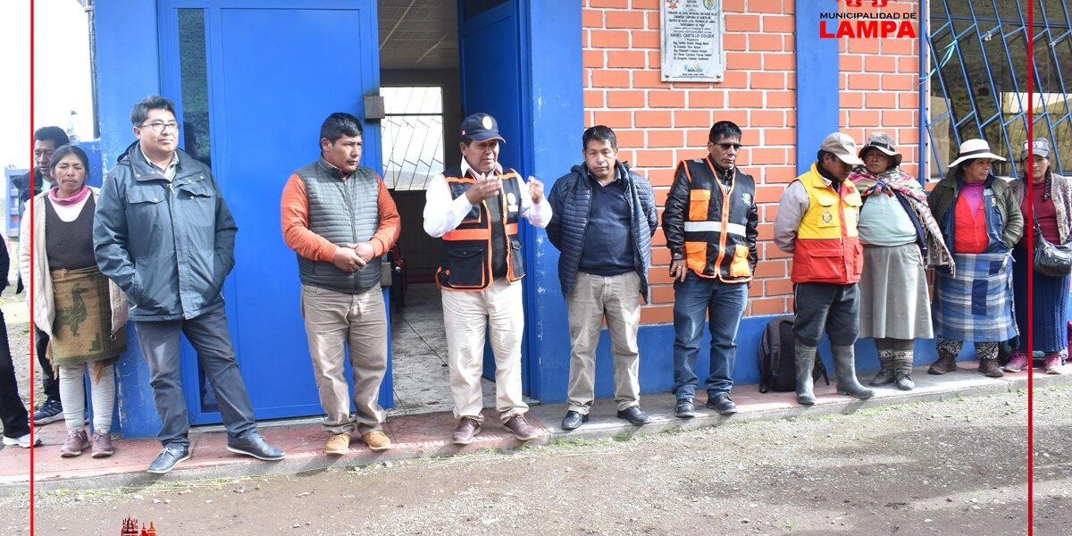 MUNICIPIO DE LAMPA ENTREGA AYUDA HUMANITARIA A DAMNIFICADOS POR LLUVIAS Y HUAICOS EN SANTA LUCIA.